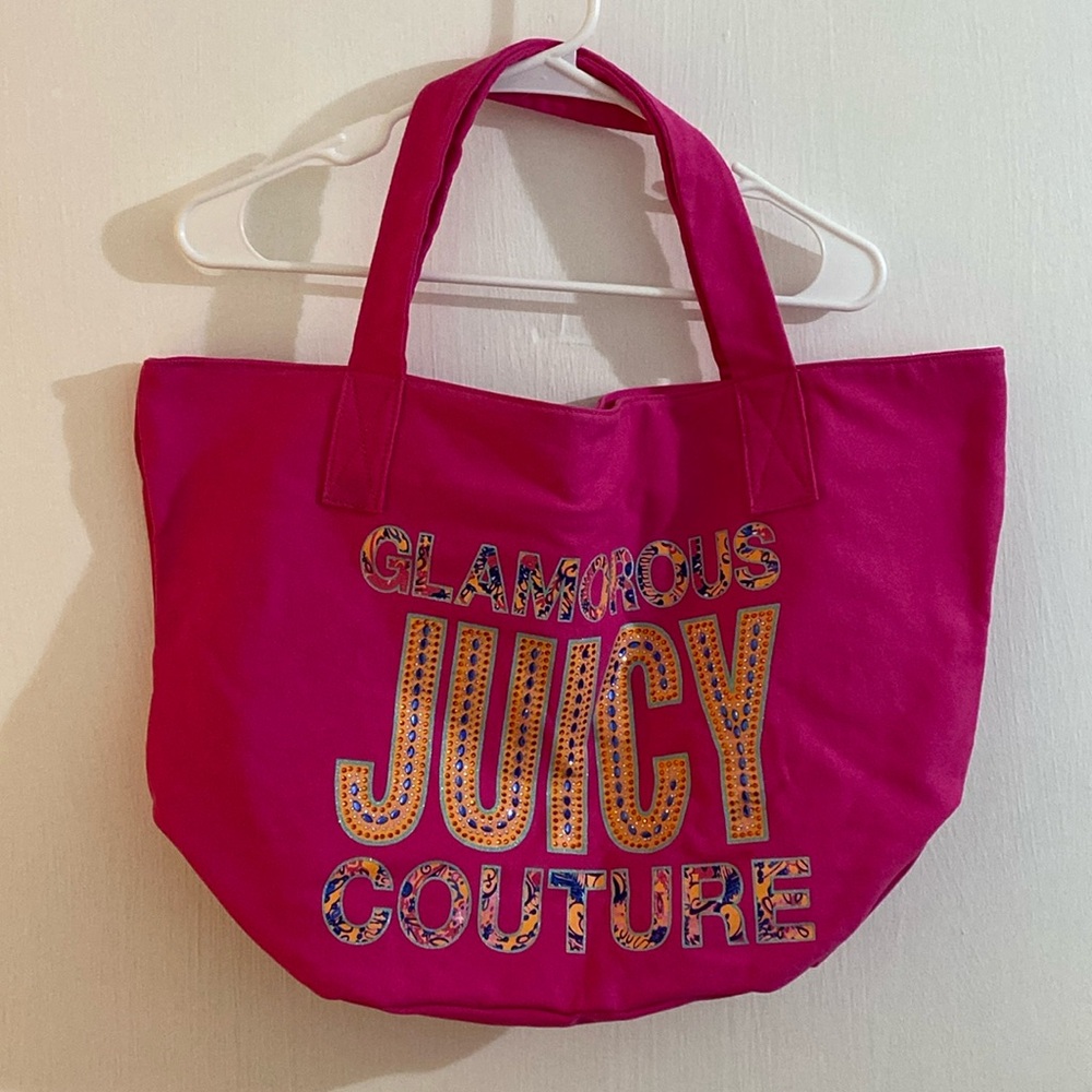 Juicy Couture women’s pink large tote bags RN#123475
